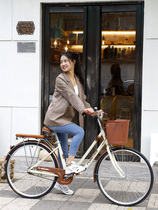 Shanghai permanent brand bicycle mens and womens lightweight work bearing adult student bicycle male retro ordinary car