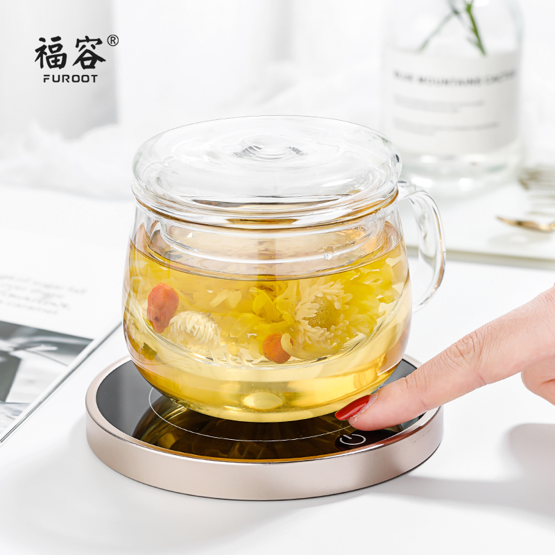 Foong Insulation Base Cup Heater Thermostatic Treasure Teapot Teapot Tea Water Insulated Seat Heating Cup Mat Warm Cup God