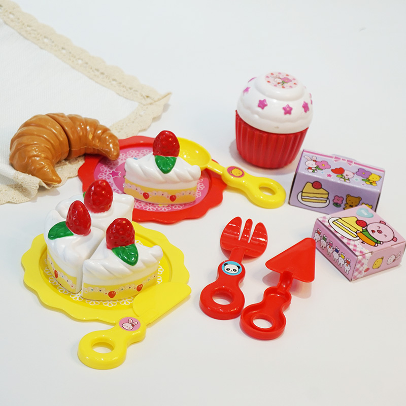 Japanese children's emulation Cheroy dressed as home wine kitchen cheecake bread 1-4-year-old male and female baby puzzle toy