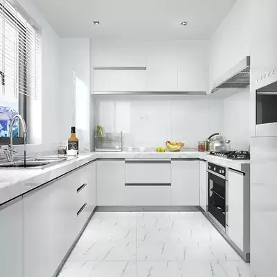 Modern high-end kitchen dressing room matching porcelain tiles non-slip floor tiles 300x600 kitchen tiles wall tiles