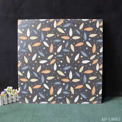 Color terrazzo tiles 600x600 antique tiles Living room floor tiles Bedroom balcony floor tiles Non-slip glazed tiles