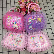 Cartoon Little Maple Dolly Handbag Children DIY Cream Eco-friendly Rubber Little Girl Handmade Toy Kindergarten Interactive