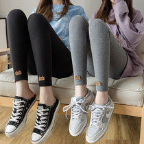 Maternity leggings wear spring and autumn thin cotton maternity pants Spring and summer womens belly pants Spring pants pants