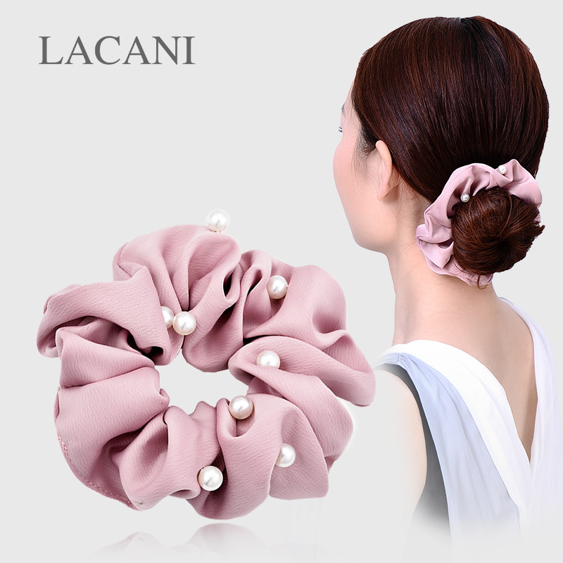 Headwear Hair ring Korean adult simple wild lady hair accessories Tie hair rubber band head rope head flower hair rope cloth ring