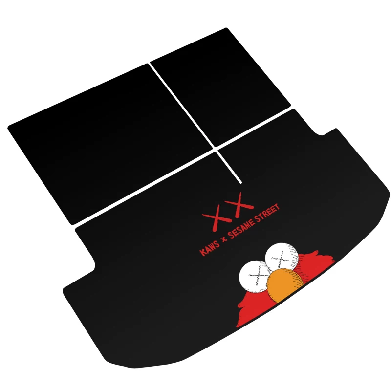 Подходит для 21-23 Hyundai Paris Emperor Boxing Custom Case Cushu 7 Shengda Cartoon Tail Pad