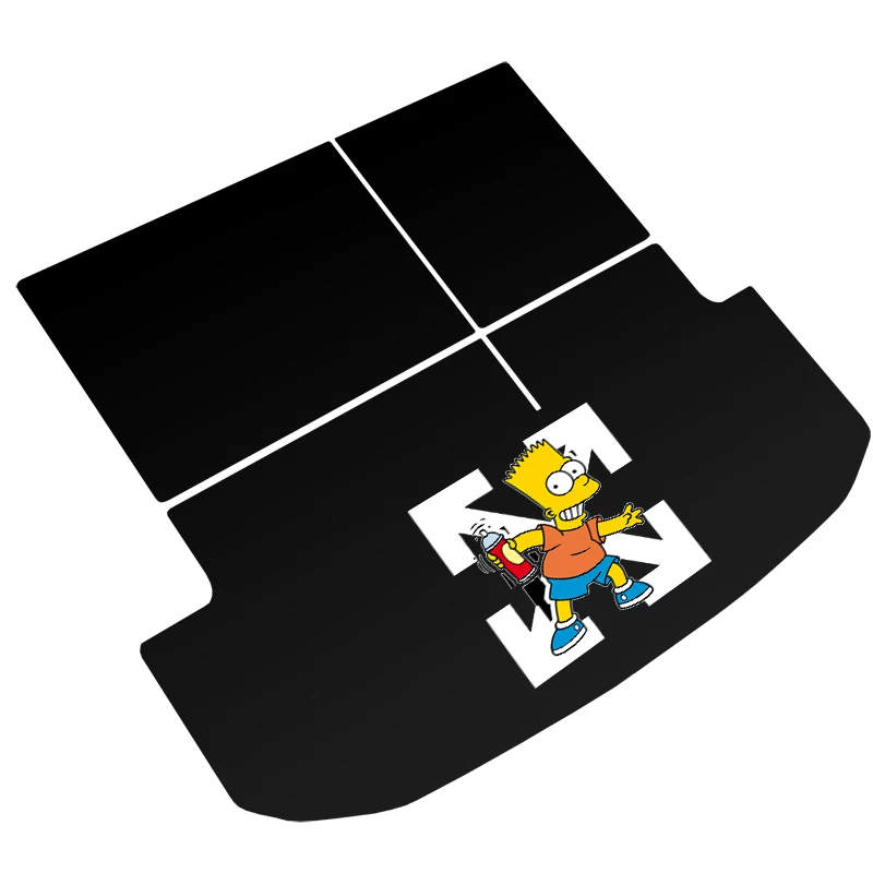 Подходит для 21-23 Hyundai Paris Emperor Boxing Custom Case Cushu 7 Shengda Cartoon Tail Pad