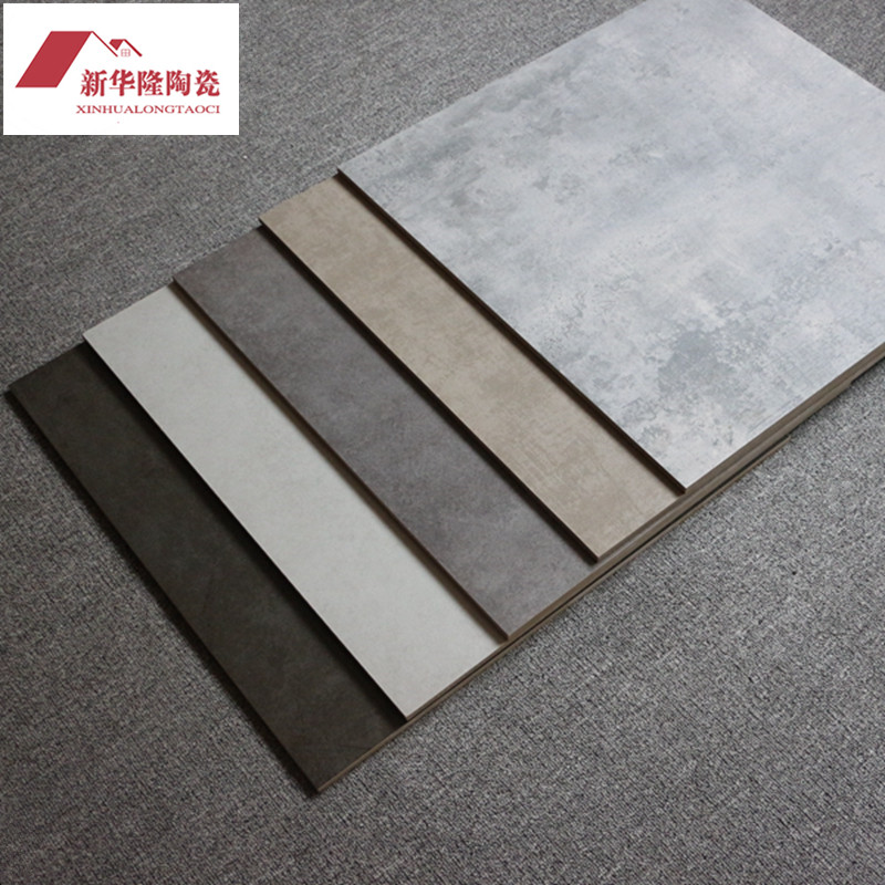 Cement gray antique tile living room floor tiles 800x800 simple bedroom kitchen tile balcony non-slip floor tiles