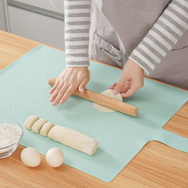 Japanese brand silicone kneading mat Food grade non-stick non-slip baking household large thickening and noodle mat rolling panel