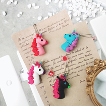 Cute unicorn U pan 32G Girls Creative Mini Little Martoon Youpan Teenage Girl Hearts Student Couples Presents