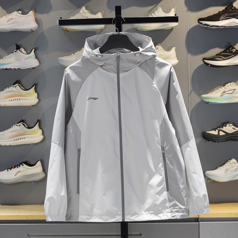 Li-Ning Group Purchase Series Water-Repellent Sports Windbreaker Men's 2026 Spring New Woven Versatile Loose Thin Jacket