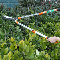 Retractable hedge scissors branch scissors wave scissors head shears high green plants for tree modeling