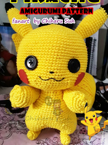 195 Pikachu Pikachu Woven Drawings Doll Chinese Graphic Decontrol Needle Electronic Tumuli Tutorial-Taobao