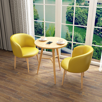 Nordic Balcony Small Table And Chairs Net Red Home Three Sets Small Family Type Tea Iron Art One Table Two Chairs Mini Small Tea Table