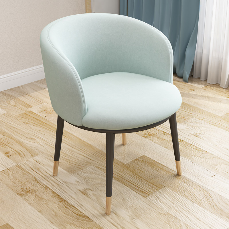 Nordic minimalist guests in talks Chair Light Lavish Creativity Ins Nets Red Computer Makeup Stool Backrest Home Adult Dining Chair