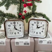 Japan SEIKO SEIKO Mute Alarm Clock Peng Peng student bedside night light snooze night light 130