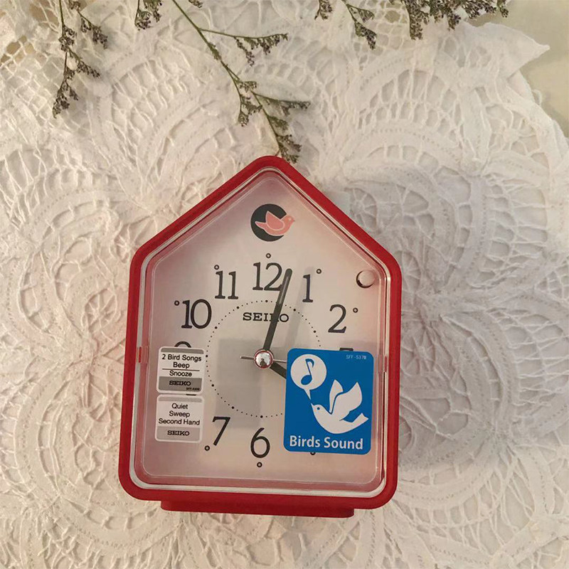 Japan SEIKO Seiko Alarm Clock Memory and Cute Child Student Club Alarm Clock Alarm Clock