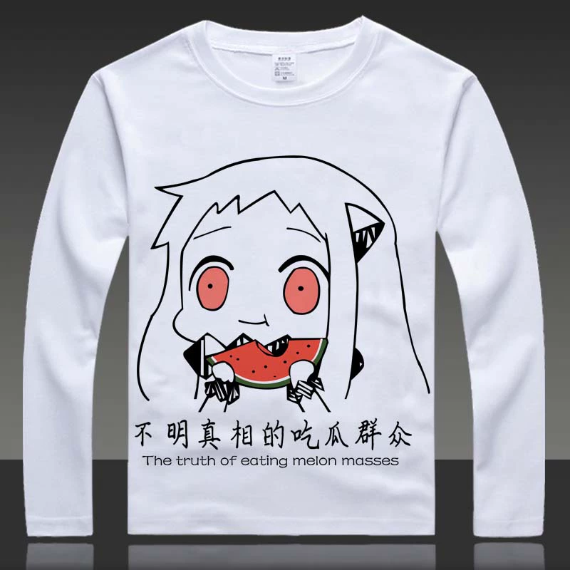 Hạm đội Bộ sưu tập Tàu Niang North Qi Ji Áo thun Anime áo thun dài tay nam nữ nhổ quần áo xung quanh - Carton / Hoạt hình liên quan