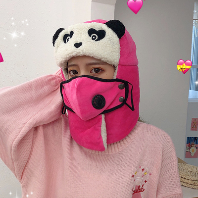 秋冬防风保暖卡通雷锋帽