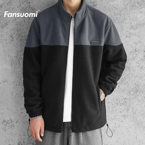 Вельветовая светодиодная лента, мужская осенняя демисезонная куртка, черная бейсбольная форма