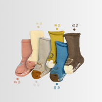 Baby floor socks autumn and winter girls socks cotton children 0-1-3 years old baby stockings thickened