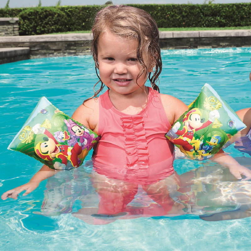 Bestway children's cute arm ring swimming ring 2-6 years old male and female baby water auxiliary swimming cartoon floating sleeve