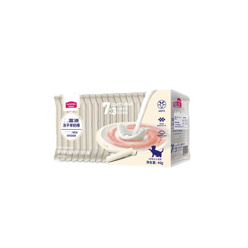 McFoodie cat freeze-dried milk sticks whole box
