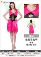 Розовая красная цветочная фея