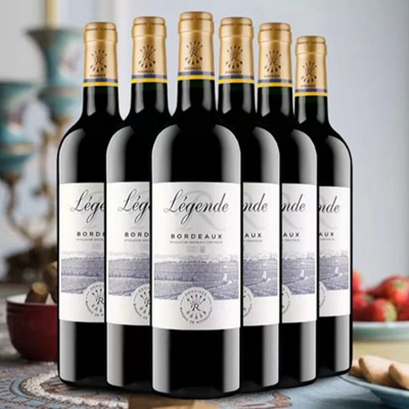 🎁 法国原瓶进口拉菲红酒，珍藏波尔多干红葡萄酒整箱装 🍷🛍️-干红静态葡萄酒-淘宝好物网
