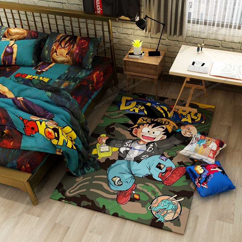 trendy living room kaws carpet bedroom bedside blanket personality bla coffee table mat cloakroom tide brand floor mats can be customized
