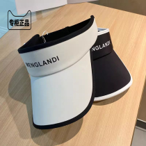 Hong Kong sun protection hat womens summer face-showing small anti-UV sun hat running sports duck tongue empty top hat