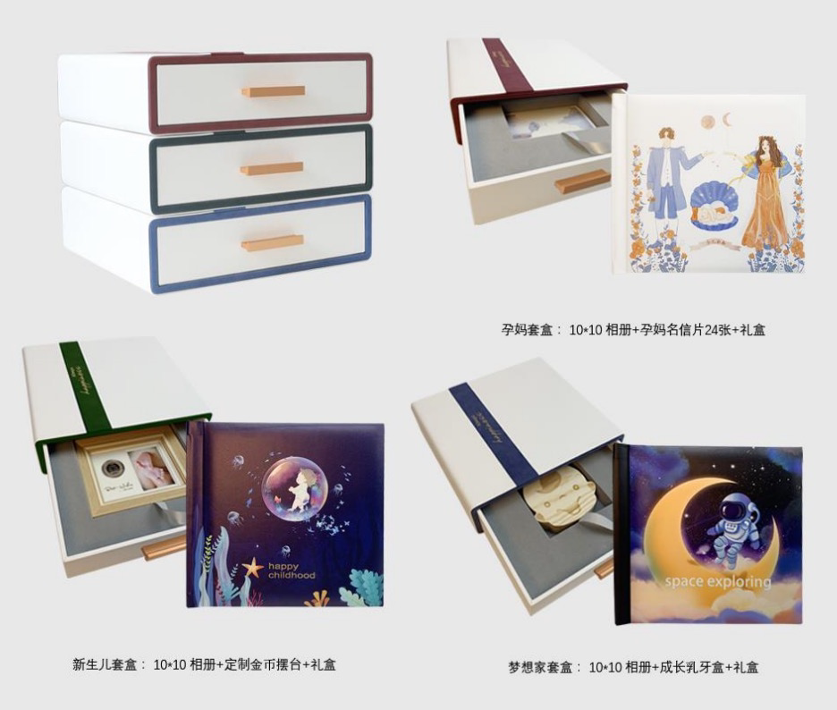 Gestational mother's newborn dreams of a child album custom-made-Taobao