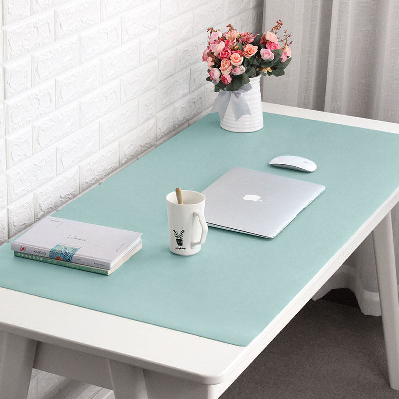 Oversize mouse pad Office shortcuts design Large full thickened lock edge upholstered for boys and girls learning keyboard table cushion-Taobao