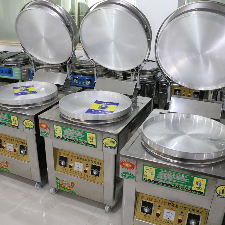 Jing Folk Xing Gas Baking Cake Stove Electric Cake Pan Commercial Bifacial Heating Baking Cake Stove Branded Cake Gas Pancake Machine