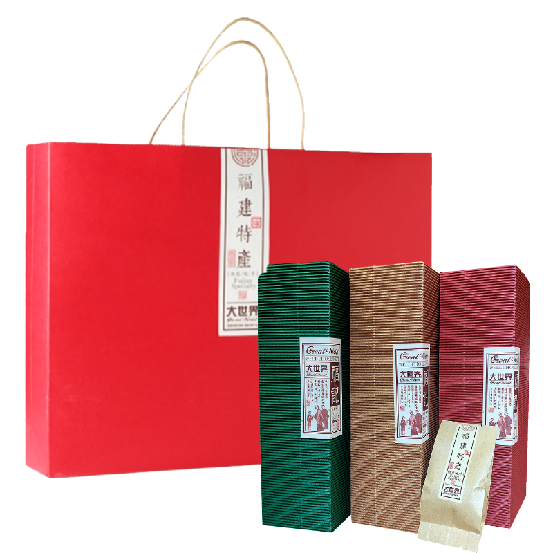 Fujian specialty Big World Olive Fortune gift box Dried fruit Candied fruit Net Red Snack Food Snack food Souvenir