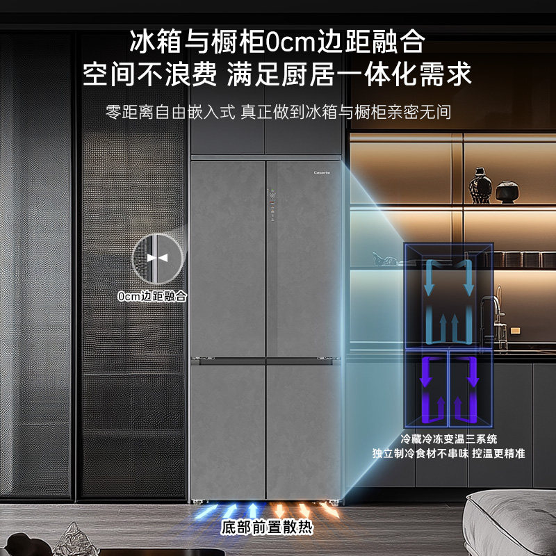 卡萨帝BCD-559WLCTDA4GUU1冰箱图片