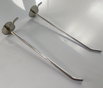  One-legged apple hook Jewelry shelf with orifice hook Hole board hook Apple one-legged straight hook display rack hook