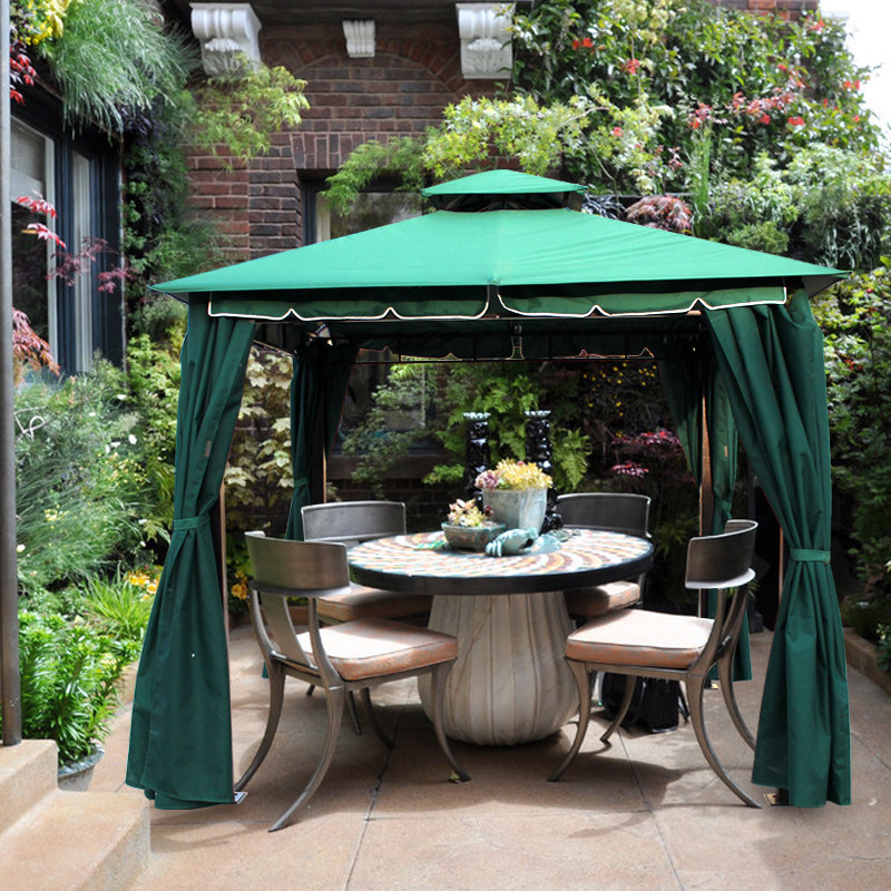 Outdoor tent Roma umbrella pavilion solar parasolar shade outdoor courtyard insulation advertising umbrella wind and dust protection