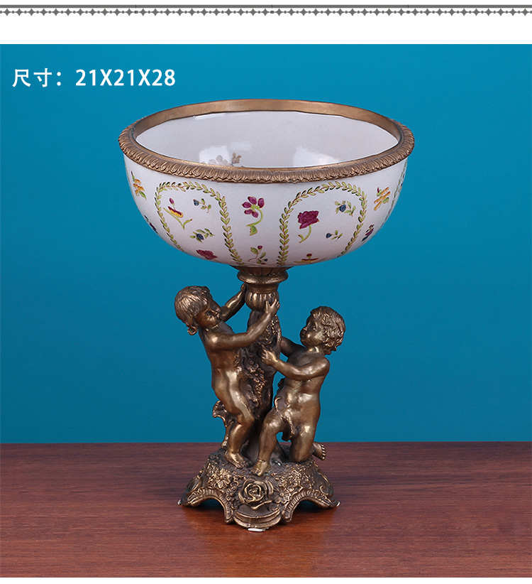 Foreign trade export orphan works pure copper the sitting room porch ceramics handicraft artical household soft adornment is placed