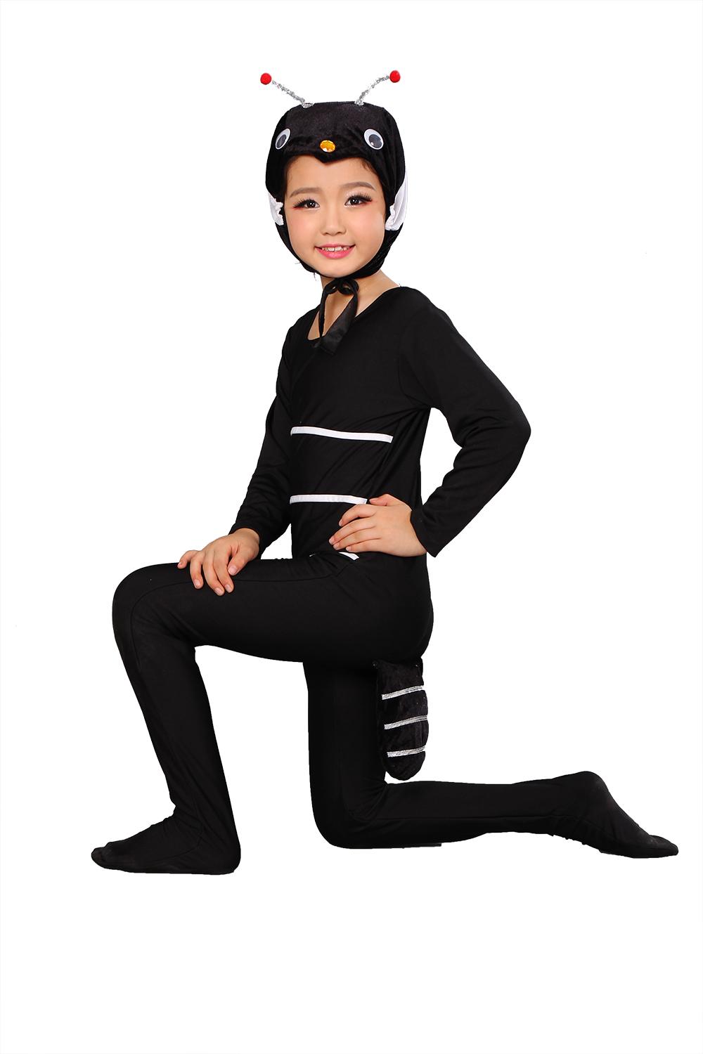 Buổi biểu diễn thiếu nhi bị mất kiến ​​qua sông Trẻ con kiến ​​nhỏ thể hiện trang phục động vật múa côn trùng váy công chúa bé gái
