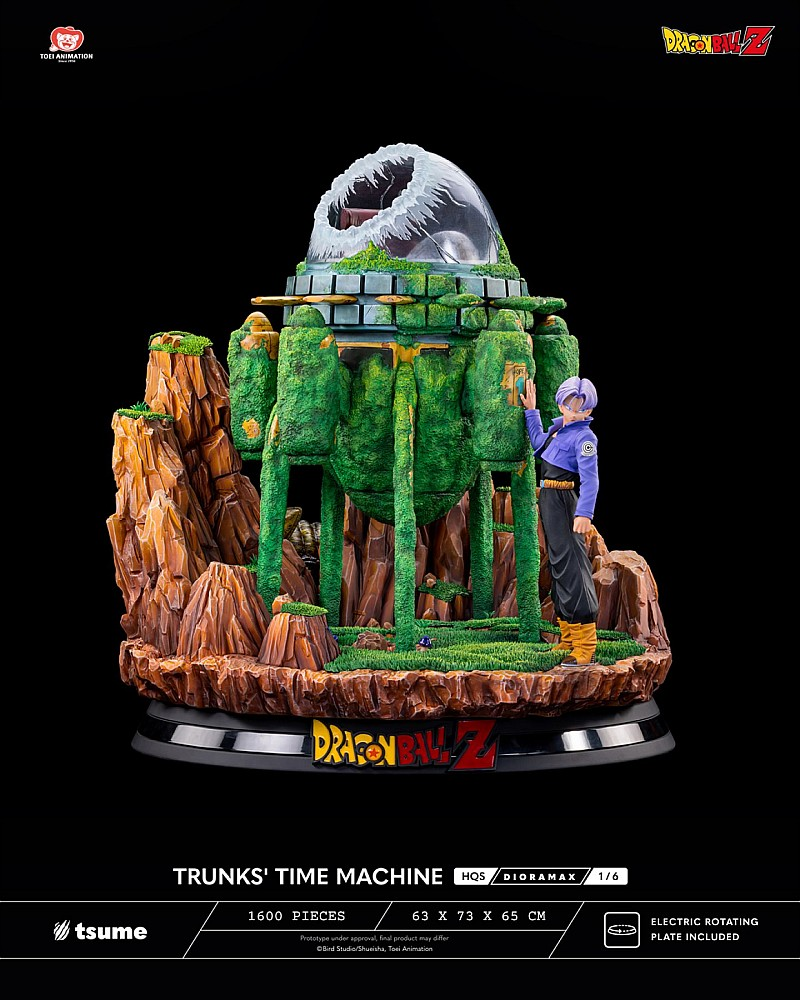 Tsume DIORAMAX TRUNKS' TIME MACHINE Resin statue model in stock | eBay