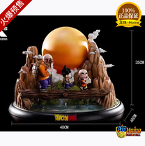 B - SIX Studio Tortoise Cactus 3 Students cross the Limited Statue