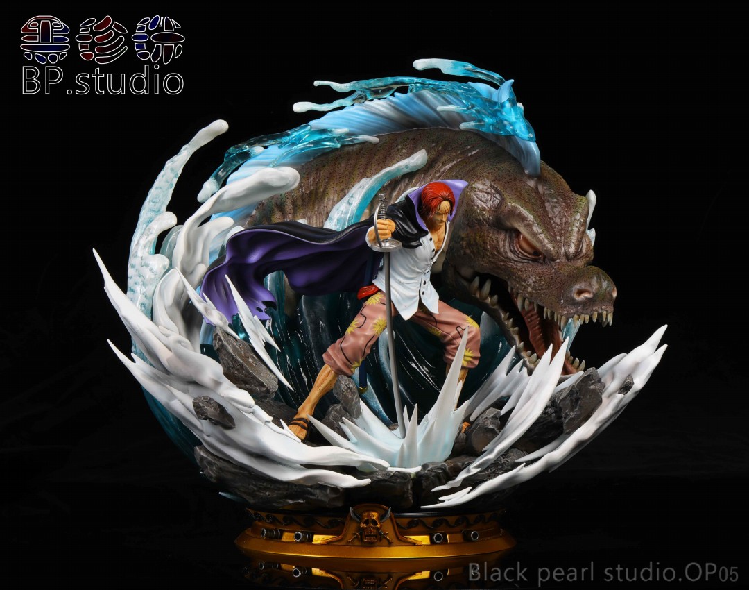 Spot Black Pearl Red Hair Five Emperors Resonate - 2 Shanks (Phiên bản thứ hai) Bàn tay tượng GK - Capsule Đồ chơi / Búp bê / BJD / Đồ chơi binh sĩ mô hình các nhân vật hoạt hình	
