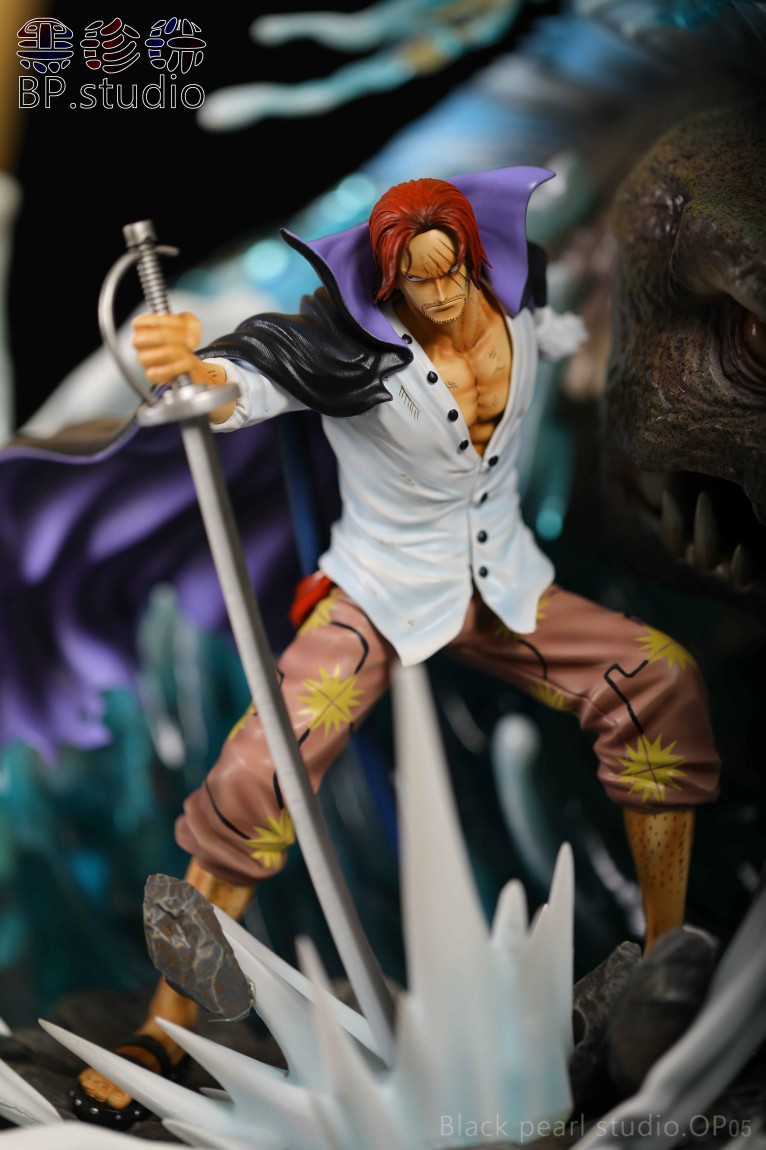 Spot Black Pearl Red Hair Five Emperors Resonate - 2 Shanks (Phiên bản thứ hai) Bàn tay tượng GK - Capsule Đồ chơi / Búp bê / BJD / Đồ chơi binh sĩ mô hình các nhân vật hoạt hình	