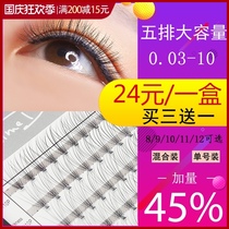 0 03 hair grafted eyelashes natural mink hair super soft 10 Camellia eyelashes grafted eyelashes themselves