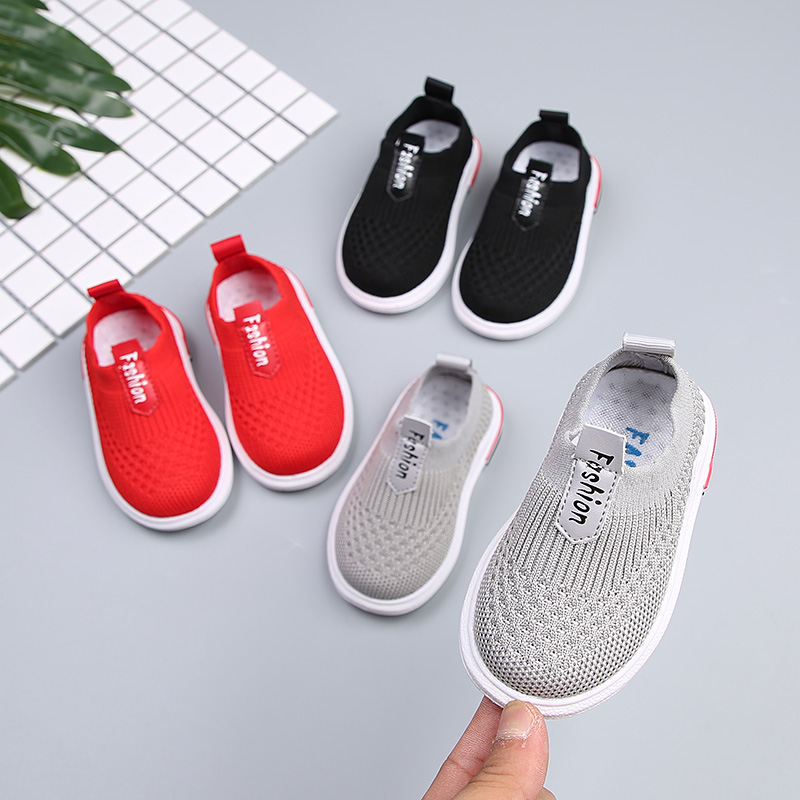 Autumn baby girl breathable net shoes infant toddler sneakers 1-3-5 year old boy single shoes soft bottom does not drop shoes 2