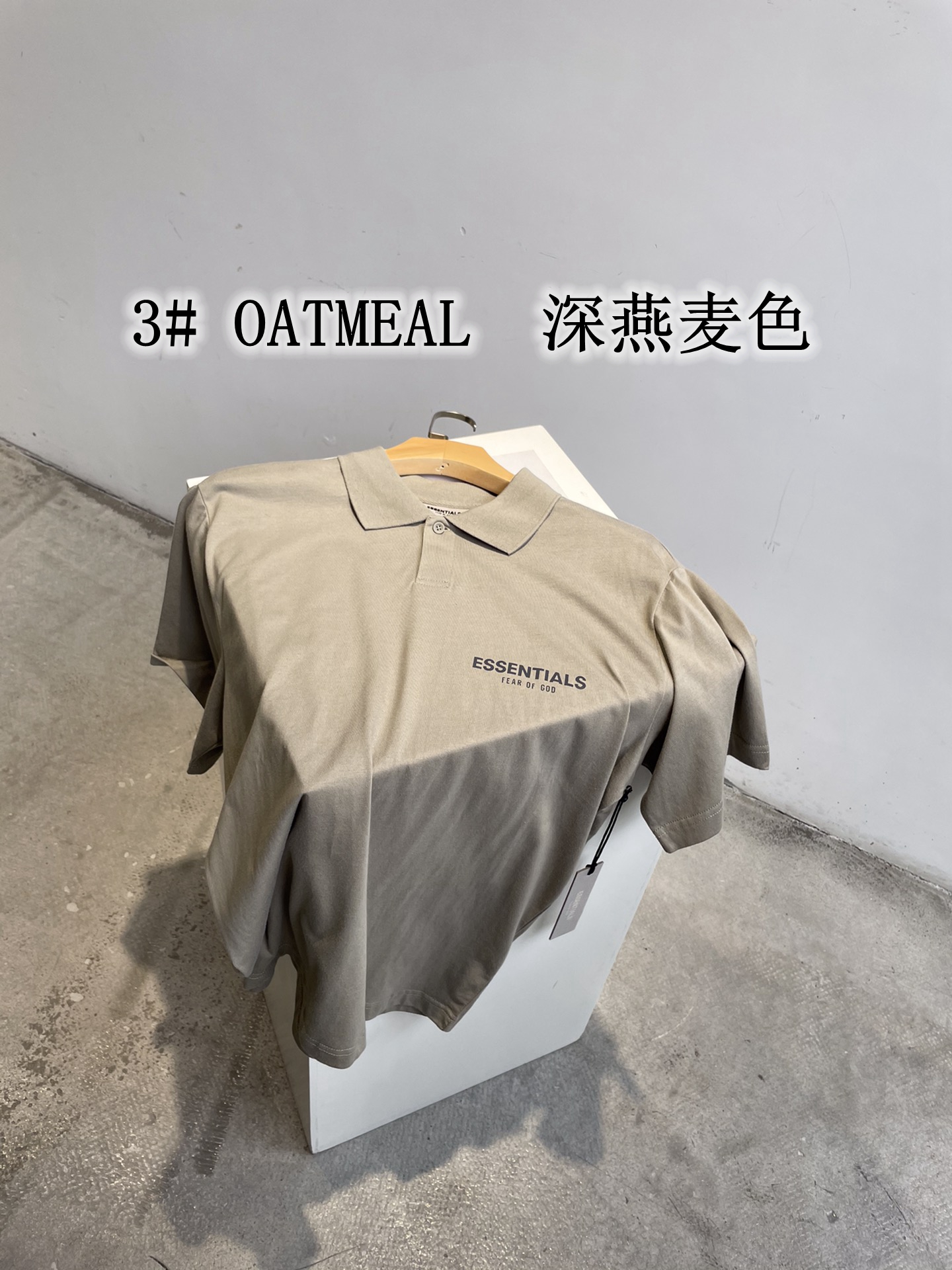3 # & Oatmeal & Dark Oatmealautonomy original DIY Design Sweater autonomy knowledge property right personality spray customized polo     Watch again place an order