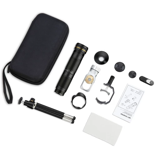 Мобильный телефон, телескоп, объектив, камера видеонаблюдения, увеличение в 35 раз