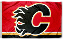 Foreign Trade Calgary Flames Team Flag Car Flag Series NHL Calgary Flames Car Flag