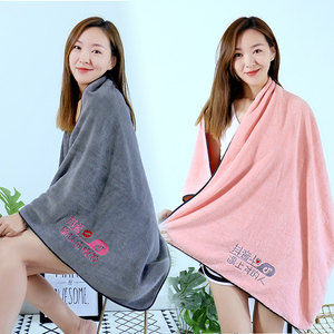 【德三英】家用吸水纯棉速干不掉毛浴巾