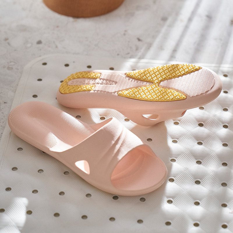 Far Hong Kong sandals women's home summer indoor silent soft bottom pregnant women's elderly non-slip bathroom bath slippers men